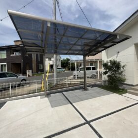 茨城県稲敷郡　荒川本郷　Y様邸　外構工事🌸
