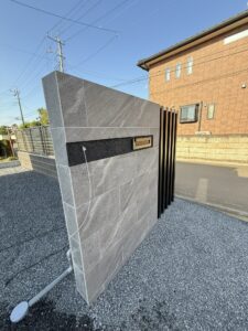 茨城県結城郡　I様邸　新築外構工事🌸